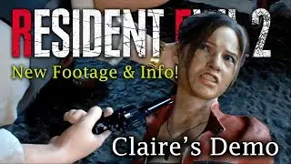 Resident Evil 2 Remake Claire Full Demo Analyzed | Birkin & Claire Death Scenes | New IRONS