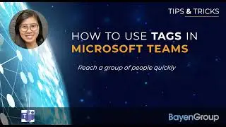 Microsoft Teams - How to Use Tags