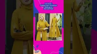 MODEL TRENDY BAJU GAMIS ABAYA PREMIUM TERBARU