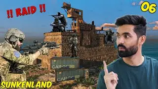 Raiding on this Dangerous Building - Sunkenland Gameplay #6