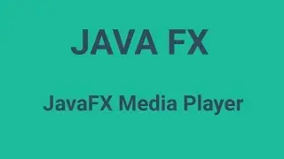 Java Fx MediaPlayer