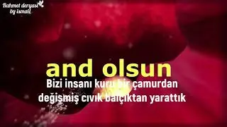 insanın yaratılışı