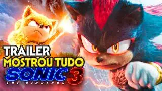 TRAILER DO FILME DO SONIC 3 mostrou tudo o que vai acontecer no Filme do Sonic