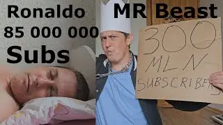 Mr Beast vs Ronaldo / Subscribers Challenge / This is not parody