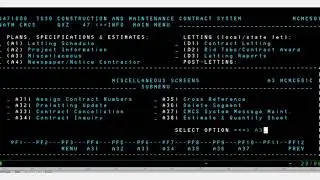 TxDOTCONNECT Maintenance Projects Overview