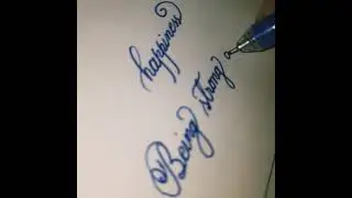 Handwriting  with passion