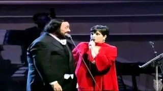 LIZA MINNELLI & LUCIANO PAVAROTTI....NEW YORK, NEW YORK