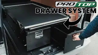 2024 Ford Transit Custom Twin Drawer System with Sliding Tray