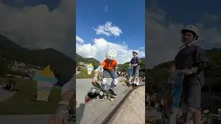 Финальный день скейт лагеря✅ Парни начали кататься в скейт парке😎 Группа новичков🛹 #краснаяполяна