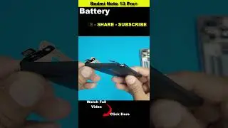 Redmi Note 13 Pro+ Disassembly | Battery  #redmi #escbaig #redminote13pro #mobile