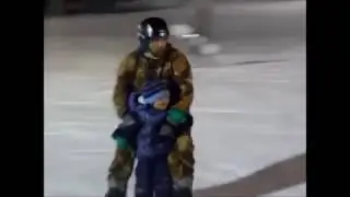 На сноуборд в 3 года❄