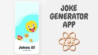 Build Joke Generator App in ReactJS ⚛️ (2024)