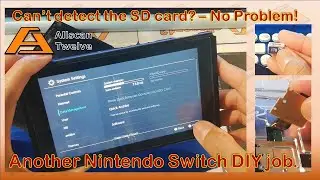 How To Fix Nintendo Switch Not Detecting the micro-SD Card (with English subtitle)