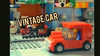 Lego Vintage Car | Старинный автомобиль (Tutorial)