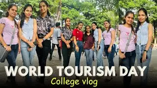 🇨🇦🇮🇳WORLD TOURISM DAY CELEBRATION IN COLLEGE #college #collegevlog