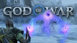 God of War Ragnarök - Frost Phantom (Lake of Nine) Boss Fight [BLIND GMB PLAYTHROUGH]