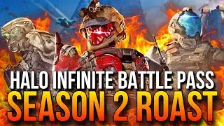 The Halo Infinite Season 2 Battle Pass Roast