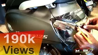 Suzuki Access Headlight modifications 2019 | Modify stickers