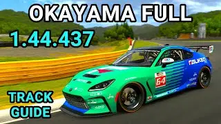 Track Guide Okayama Full Toyota GR86 iRacing