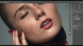 Retouching Time Lapse Part 2/2 | Dodge/Burn and Color Grading