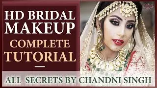 Indian Asian Bridal Makeup Tutorial | Full HD Makeup Tutorial | Bridal Secrets