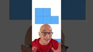 Divide into 3 parts to form a square ... #mathpuzzle