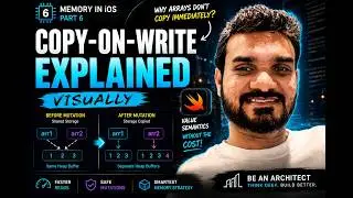 Copy-on-Write in Swift Explained Like an Architect | Memory Internals in iOS