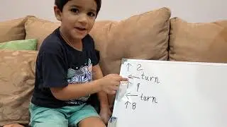 Kindergarden Maths - Learning Algorithm Instructions for kids from one place to another in fun way