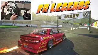 FR Legends 2 Drifting with Steering Wheel | Assetto Corsa mods