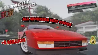 All Working Codes In MRT (JUNE) | 5M+ | Midnight Racing: Tokyo