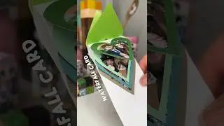 DIY photo flip gift card! 💚