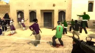 Groove Street vs Ballas