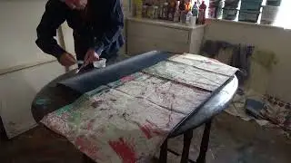 Snow Effect Down the Side of Your Painting