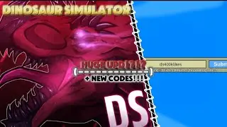 Huge Recode Update + New codes in Dinosaur Simulator!?!?! || Dinosaur Simulator || Roblox