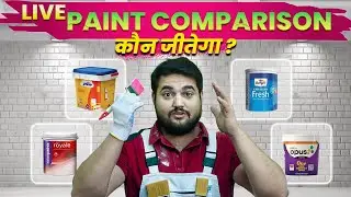 Asian Paints vs Birla Opus vs JSW vs Berger (Paint Comparison)🎨👨‍🎨