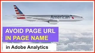 Adobe Analytics: Page Name and Page URL (2018) || American Airlines Audit