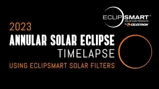 2023 Annular Solar Eclipse - Timelapse - San Antonio, Texas