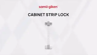 Samu Giken Cabinet Strip Lock, Model: SL-CSL3102GW