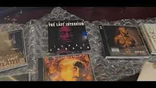 2Pac CD Collection!! Trying 2 Collect All The Tupac CD's!! World's Best Rappers!! PT1 of 2