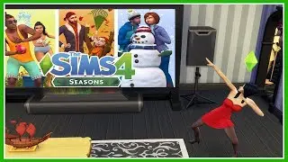 🌼🌴🍂Sims 4 - Goth Family Reacts to TS4 Seasons Trailer!!🌨🌧❤