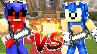 Minecraft Sonic The Hedgehog - SONIC VS SONIC.EXE FINAL BATTLE! [123]