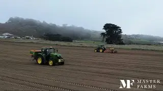 John Deeres reseeding grass, Cover crop following maize update, silage samples are back.