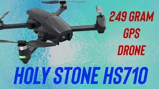 Holy Stone HS710 Brushless, Foldable, 249g Drone with GPS! Comes with 2 Batteries and a Great Case!