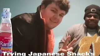 Trying Japanese Snacks! Ft. Redflash1089