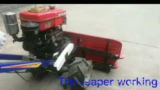 4G120A Reaper Operating Instructions - how to operate a new reaper