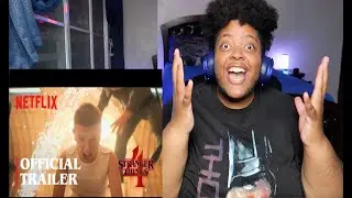 STRANGER THINGS 4 TRAILER REACTION!! Netflix