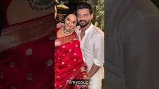 Actress Sonakshi Sinha's Marriage ❤️💕 Beautiful moments 😘😍 #filmycouple #shorts