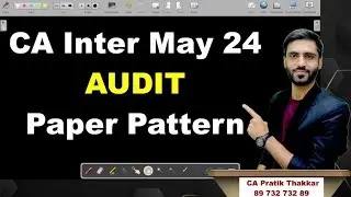 AUDIT PAPER PATTERN CA INTER MAY 24 AUDITING IMPORTANT QUESTIONS CHAPTERS TOPICS CA INTER AUDIT