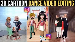 Viral Ai Cartoon Video Editing like Modi , Dhruv Rathee | Ai Face swap Video Generator