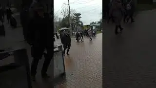 Танцы под живой звук. Привокзальная площадь Одесса 2020